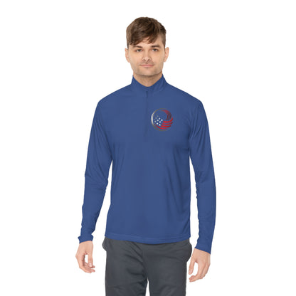 Stars Over Bars Unisex Quarter-Zip Pullover