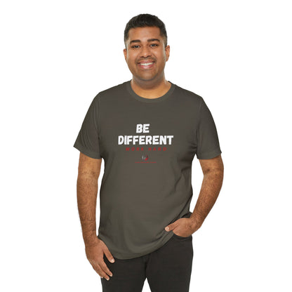 Stars Over Bars Fitness-Be Different, Work hard - Unisex Jersey Short Sleeve Tee