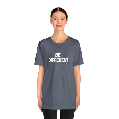 Stars Over Bars Fitness-Be Different, Work hard - Unisex Jersey Short Sleeve Tee