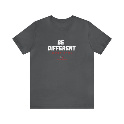 Stars Over Bars Fitness-Be Different, Work hard - Unisex Jersey Short Sleeve Tee