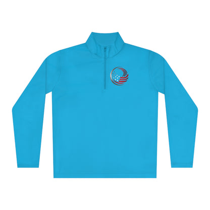 Stars Over Bars Unisex Quarter-Zip Pullover