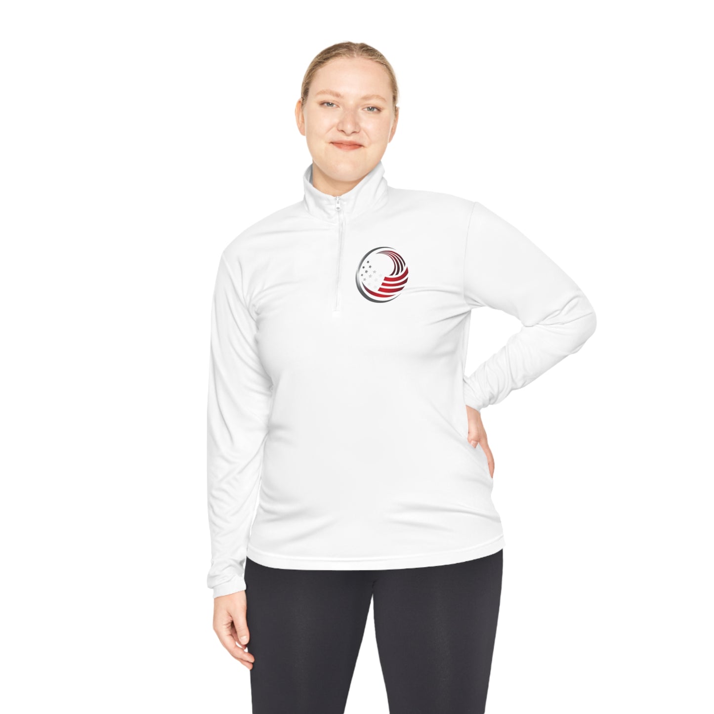 Stars Over Bars Unisex Quarter-Zip Pullover