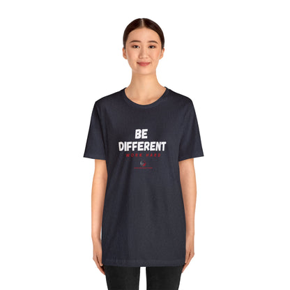 Stars Over Bars Fitness-Be Different, Work hard - Unisex Jersey Short Sleeve Tee